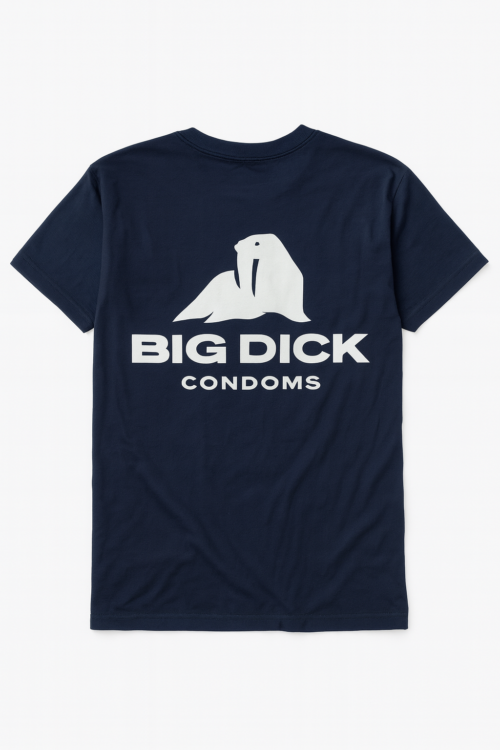 BIG DICK Condoms- Classic Tee (Navy)